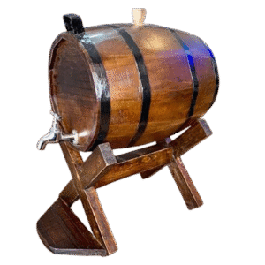 Barril De Vino O Cerveza De 10 Litros En Madera Roble