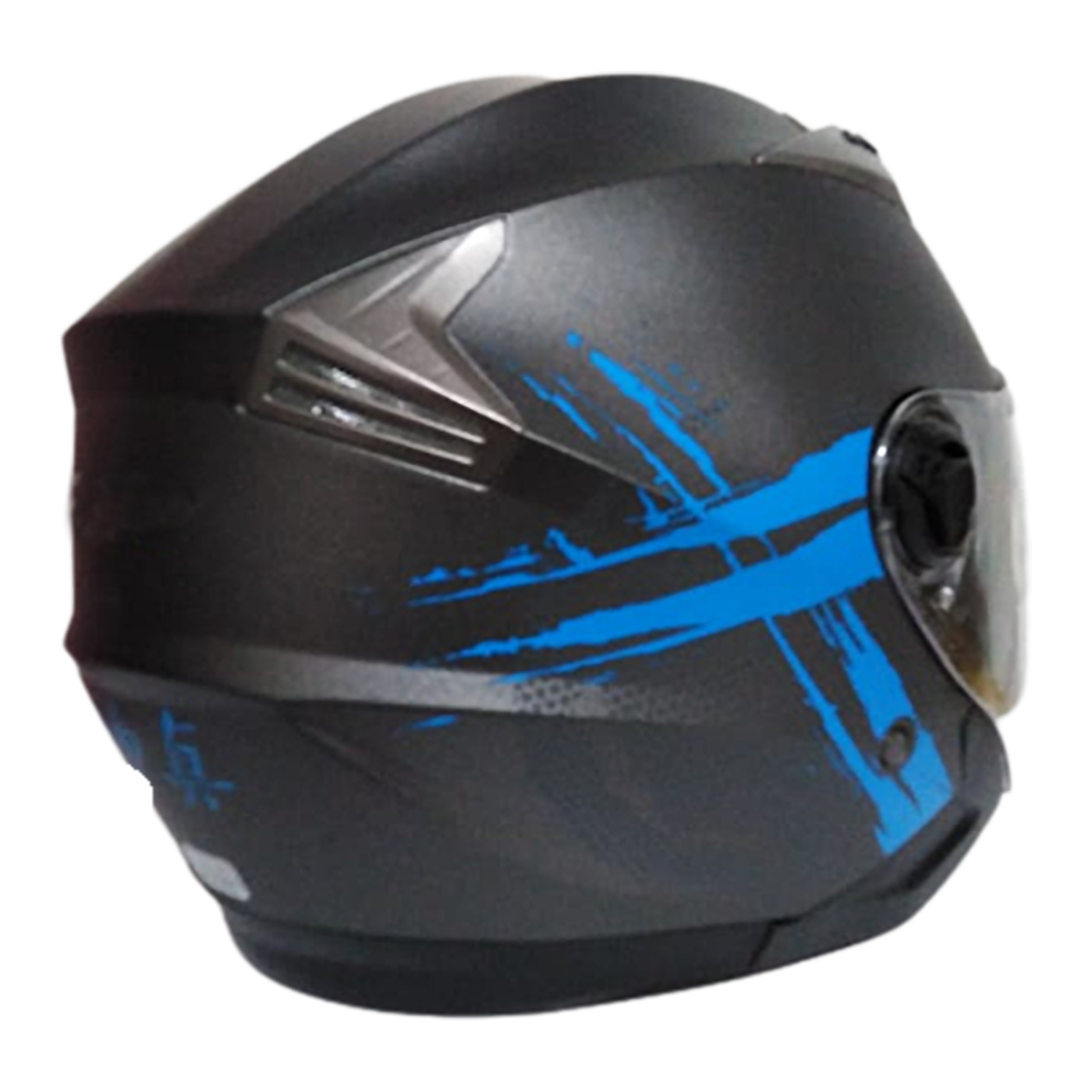 Casco De Moto Abierto Skuat Jet Doble Visor Azul - Image 3