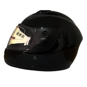 Casco de moto Abispon para niños en Negro