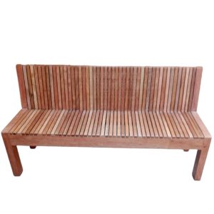 Bancas Moonglier con respaldar en tornillo