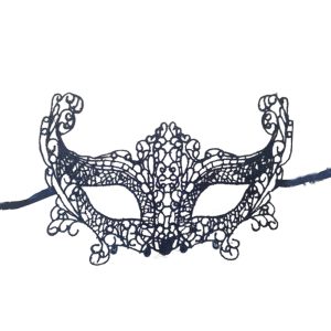 Antifaz mascara para mujer 50 sombras de Gey en negro