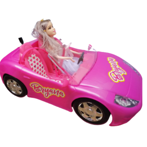 Barbie Bryana Auto Convertible Con Control Remoto