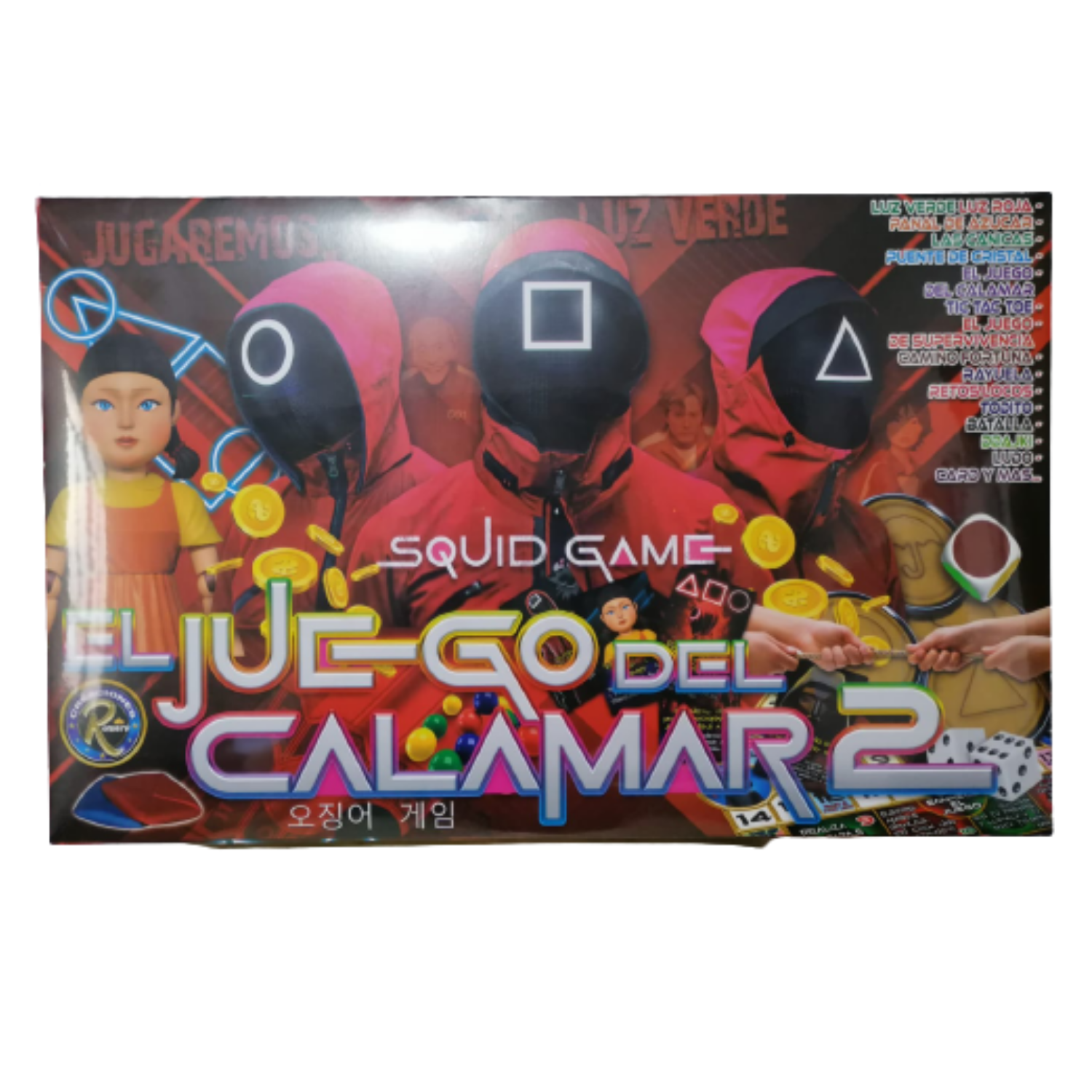 Juego del calamar Original para niños o adultos