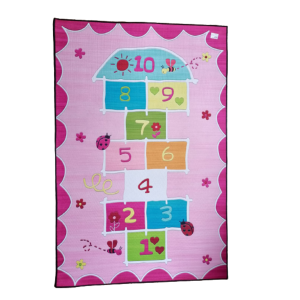 Alfombra numerica de niños