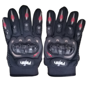 Guantes de moto FLASH en Negro Tactiles