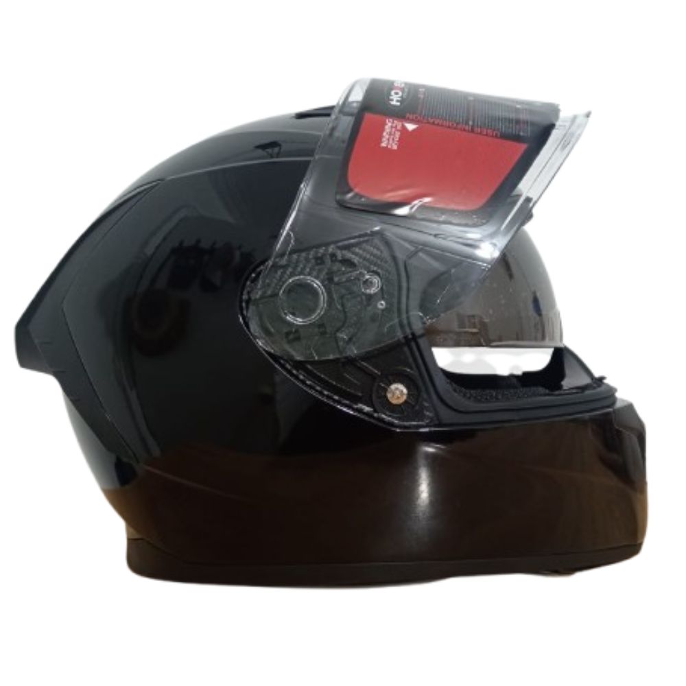 Casco Integral de Moto HK4 Brillante con Doble Visor Antirayaduras | Seguridad y Estilo en la Carretera - Image 2