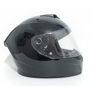 Casco Integral de Moto HK4 Brillante con Doble Visor Antirayaduras | Seguridad y Estilo en la Carretera