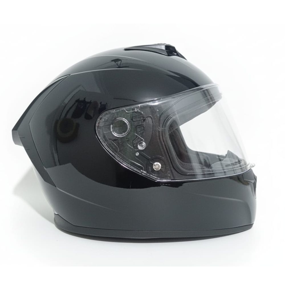 Casco Integral de Moto HK4 Brillante con Doble Visor Antirayaduras | Seguridad y Estilo en la Carretera