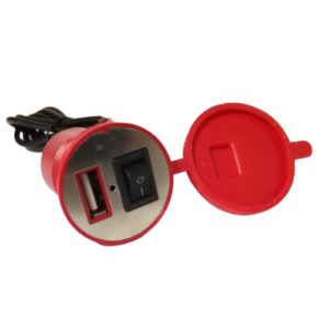 Cargador de Teléfono para Moto con Entrada USB