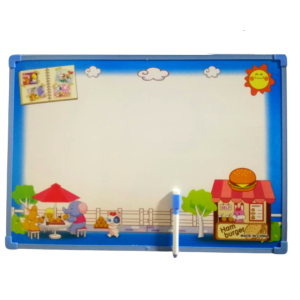 Pizarras acrilica para niños con plumon y mota