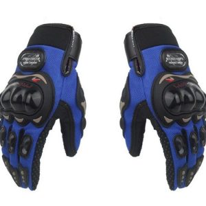 Guantes de moto Sports en Azul Alto impacto