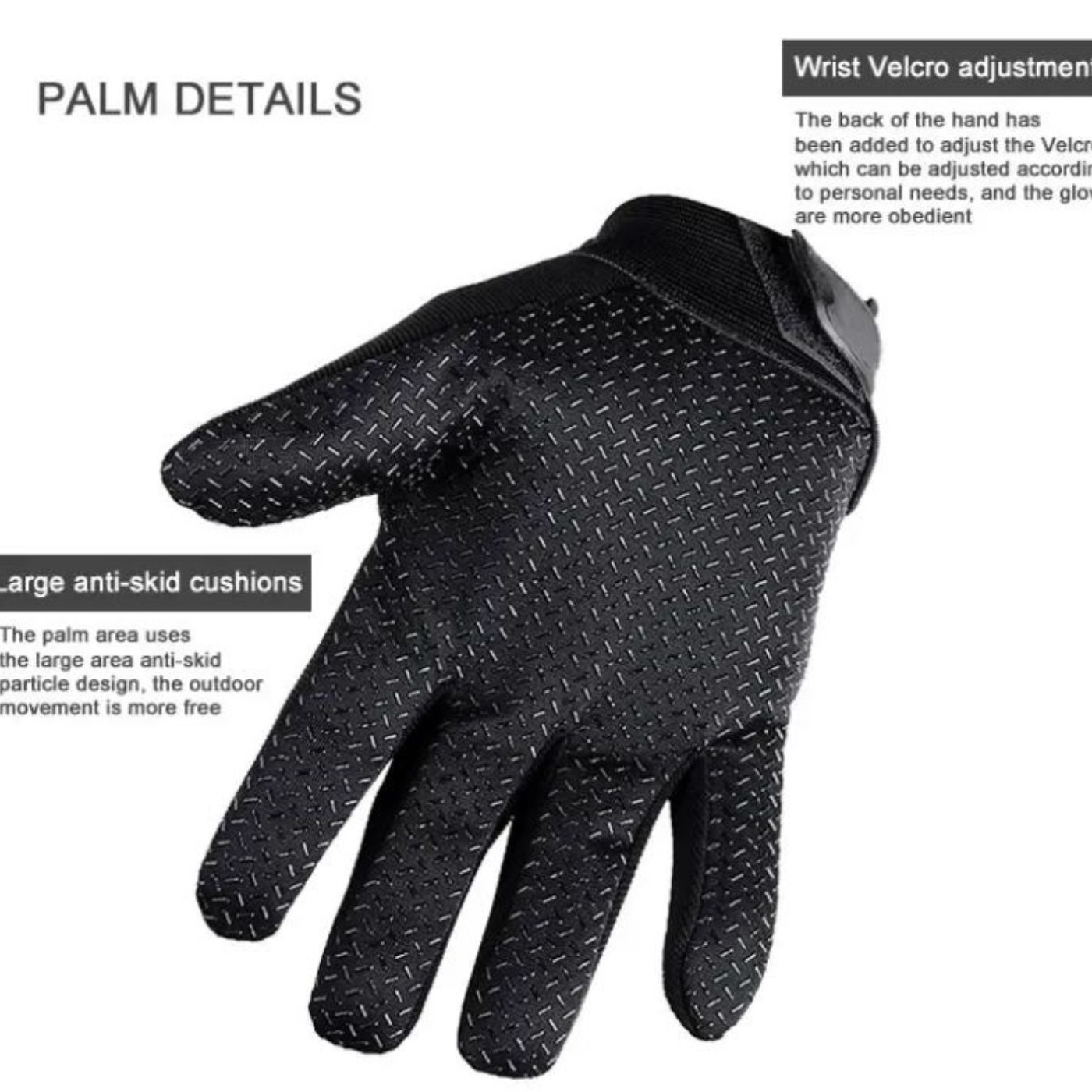 Guantes de moto Longin con nudillos en verde - Image 2