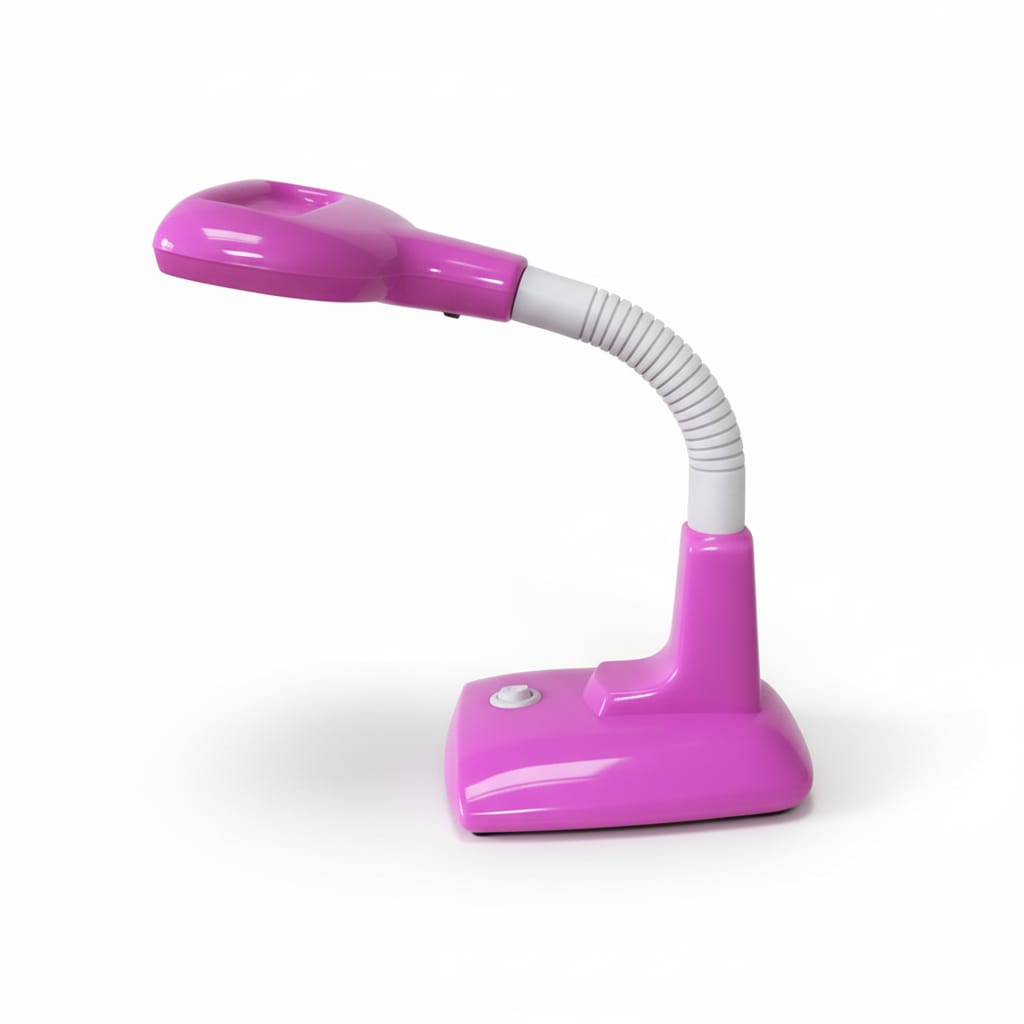 Lámpara de Mesa para Niños Flexible – Vibrante Colores Rosado y Azul - Image 5