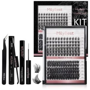 Pestañas Postizas Pelo A Pelo Kit Completo