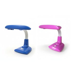 Lámpara de Mesa para Niños Flexible – Vibrante Colores Rosado y Azul