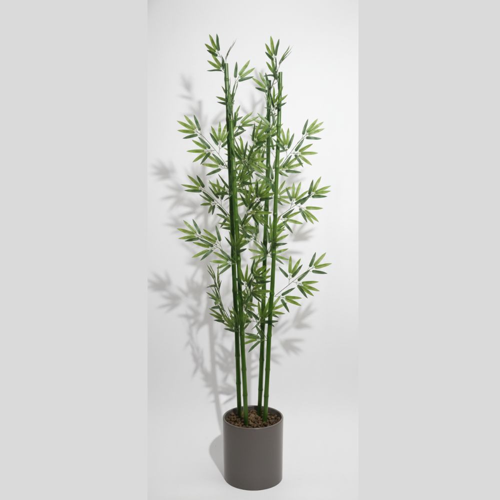 Planta Artificial Bambú con Hojas 190 cm – Decoración Natural para Hogar u Oficina - Image 2