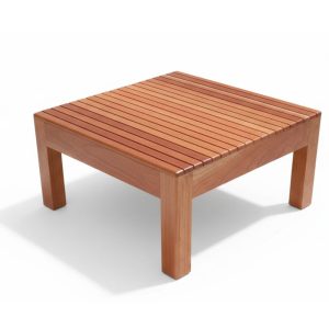Mesa de Centro para Terraza California de Madera Cedro | 100% Cedro Premium | Mesa de centro de madera cedro