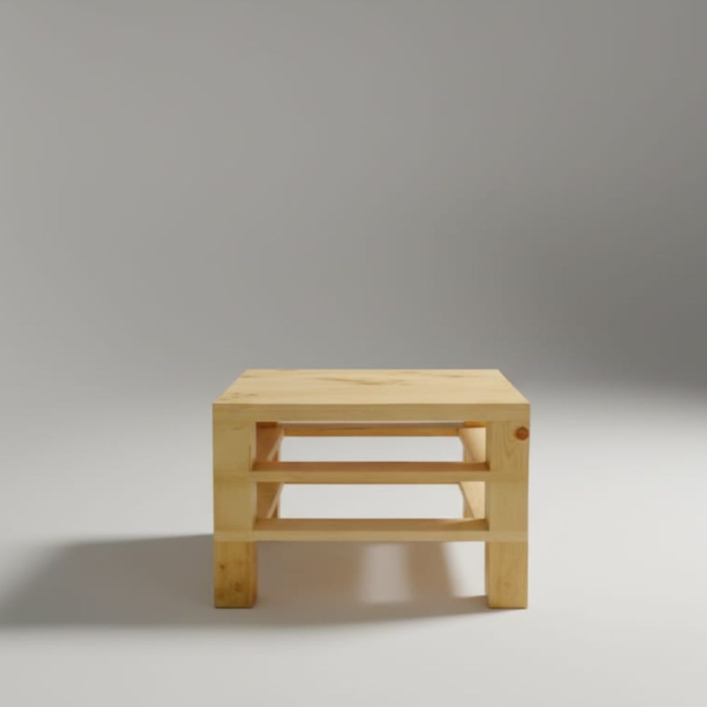 Irresistible Mesa de centro de madera pino Gore – Elegancia Natural y Durabilidad - Image 4