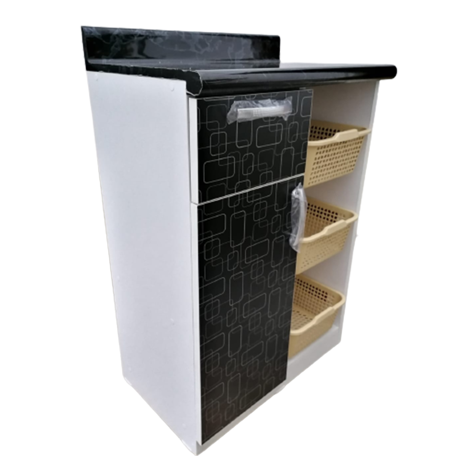 Verdulero Premiun Amplio en negro - Image 2