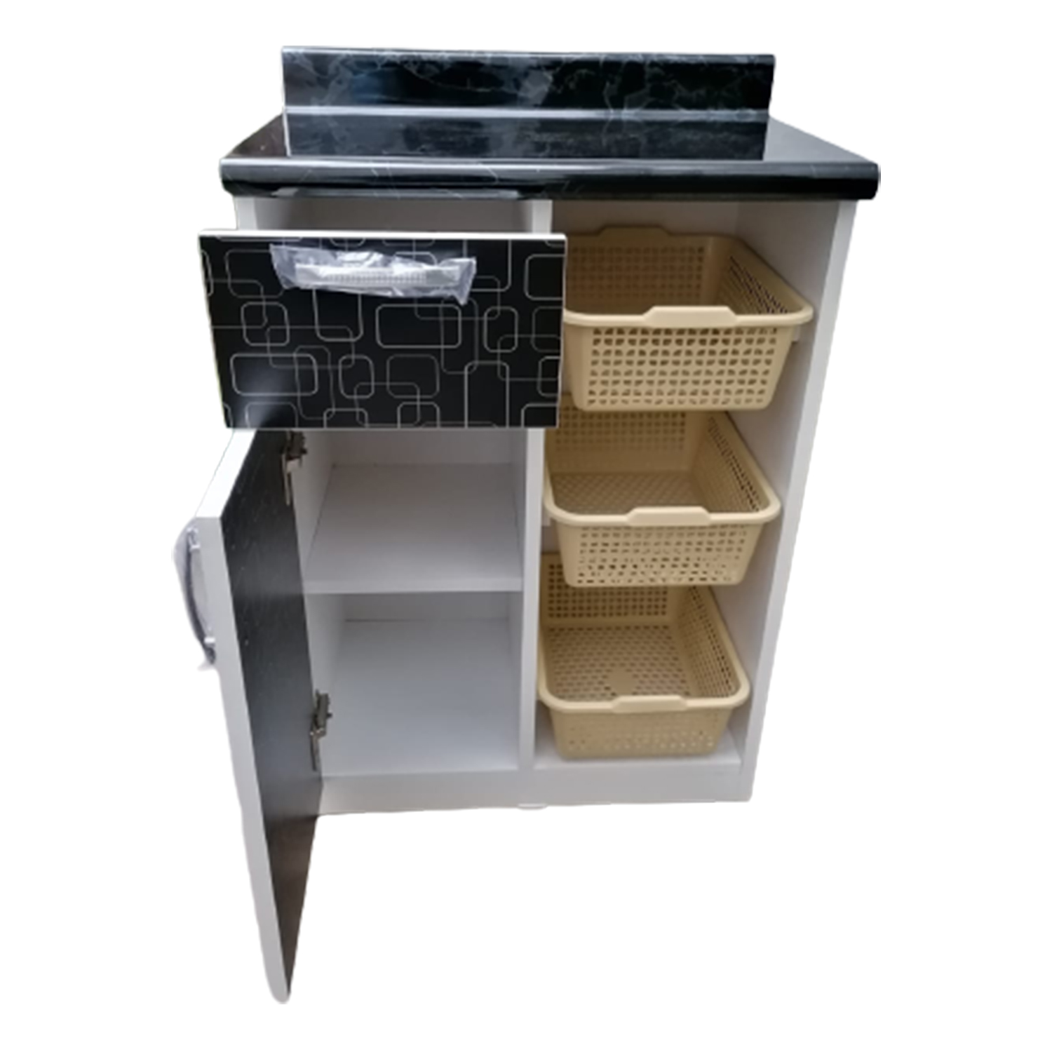 Verdulero Premiun Amplio en negro - Image 3