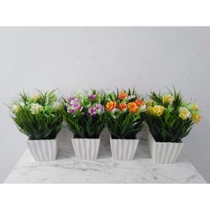 Plantas Artificiales Con Maceta Decorativas Pequeñas