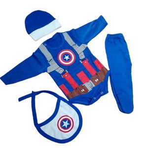 Ajuar de bebe para niños en Capitan America