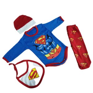 Ajuar de bebe superman Ropa de bebe para niños recien nacidos