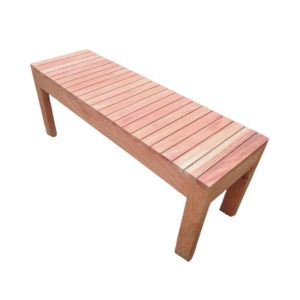 Banca de Madera Huaruro 100 cm – Conocido para Jardín y Terraza
