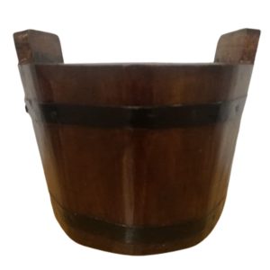 Vatea Batea Hielera Porta hielo de madera Roble bar