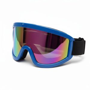 LENTES DE MOTOCROSS AZUL STANDAR.