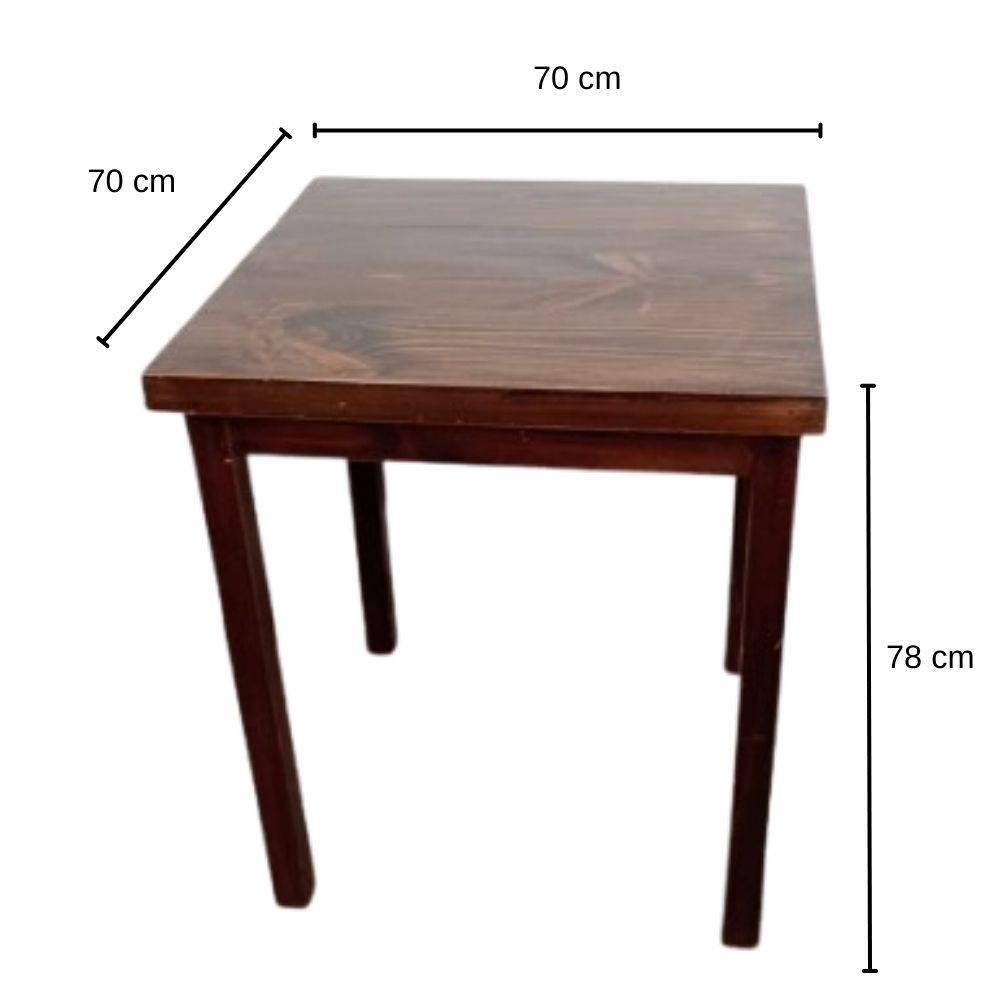 Juego Comedor Rústico Nermina 4 Sillas en Marrón | Asombroso Estilo y Comodidad para tu Hogar - Image 3