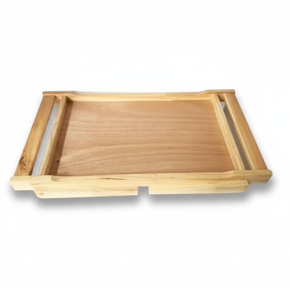 Mesa De Cama madera con bordes en pino - Image 2