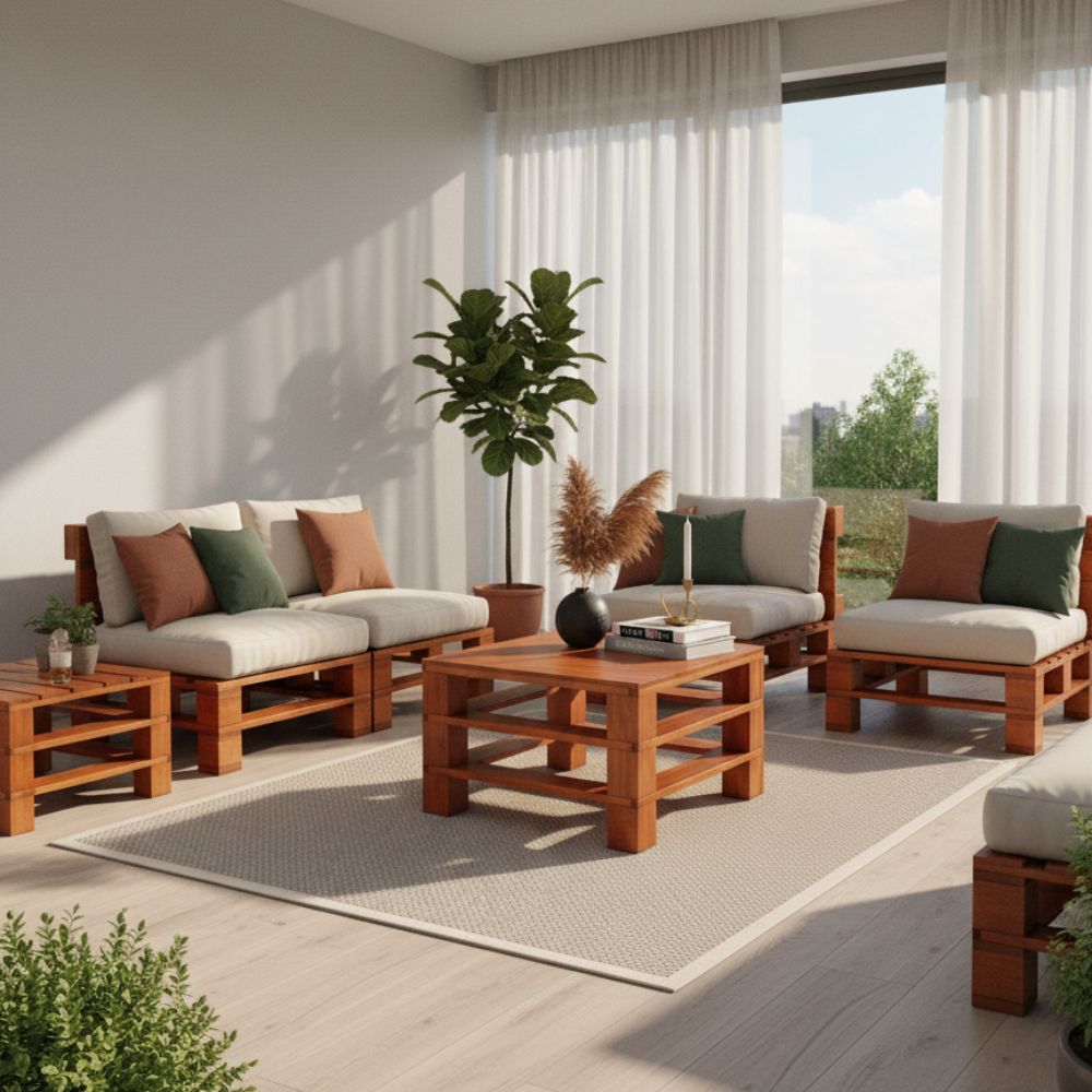 Irresistible Mesa de centro Paris en madera Pino – Elegancia Natural y Durabilidad - Image 5