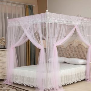 Mosquitero Imperial 2 plazas y media en rosado