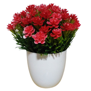 Plantas Artificiales Con Maceta Decorativas Pequeñas Peshh