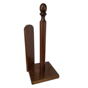 Porta papel para cocina RollMaster en madera caoba