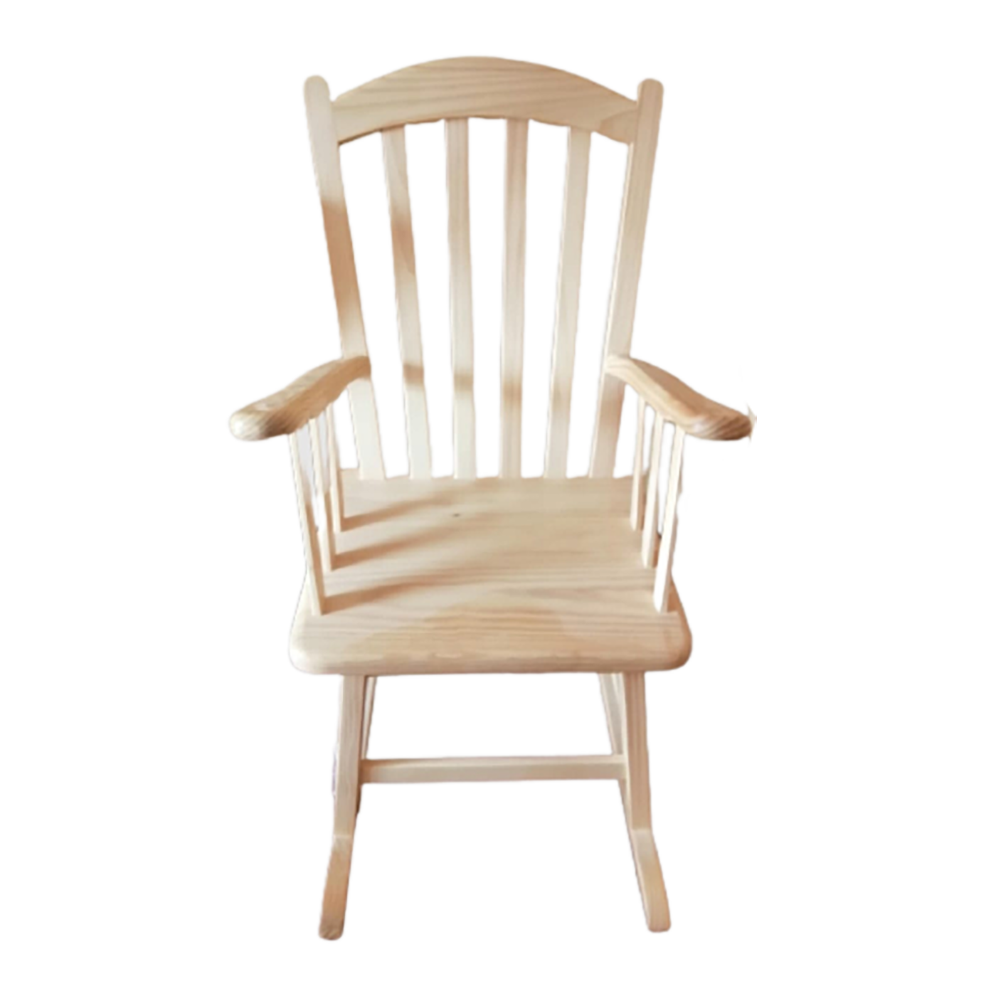 Silla mecedora grande en madera