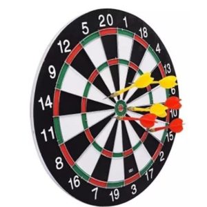 Juego De Tiro Al Blanco Dart Board Grande + 6 Dardos