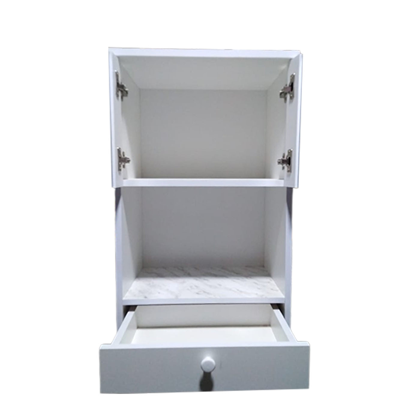 Verdulero Alacena Mueble De Cocina Canasta Gabinete Blanco - Image 3