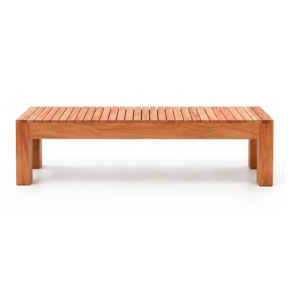 Banca de Madera Huayruro 150 cm en caramelo - foto 2